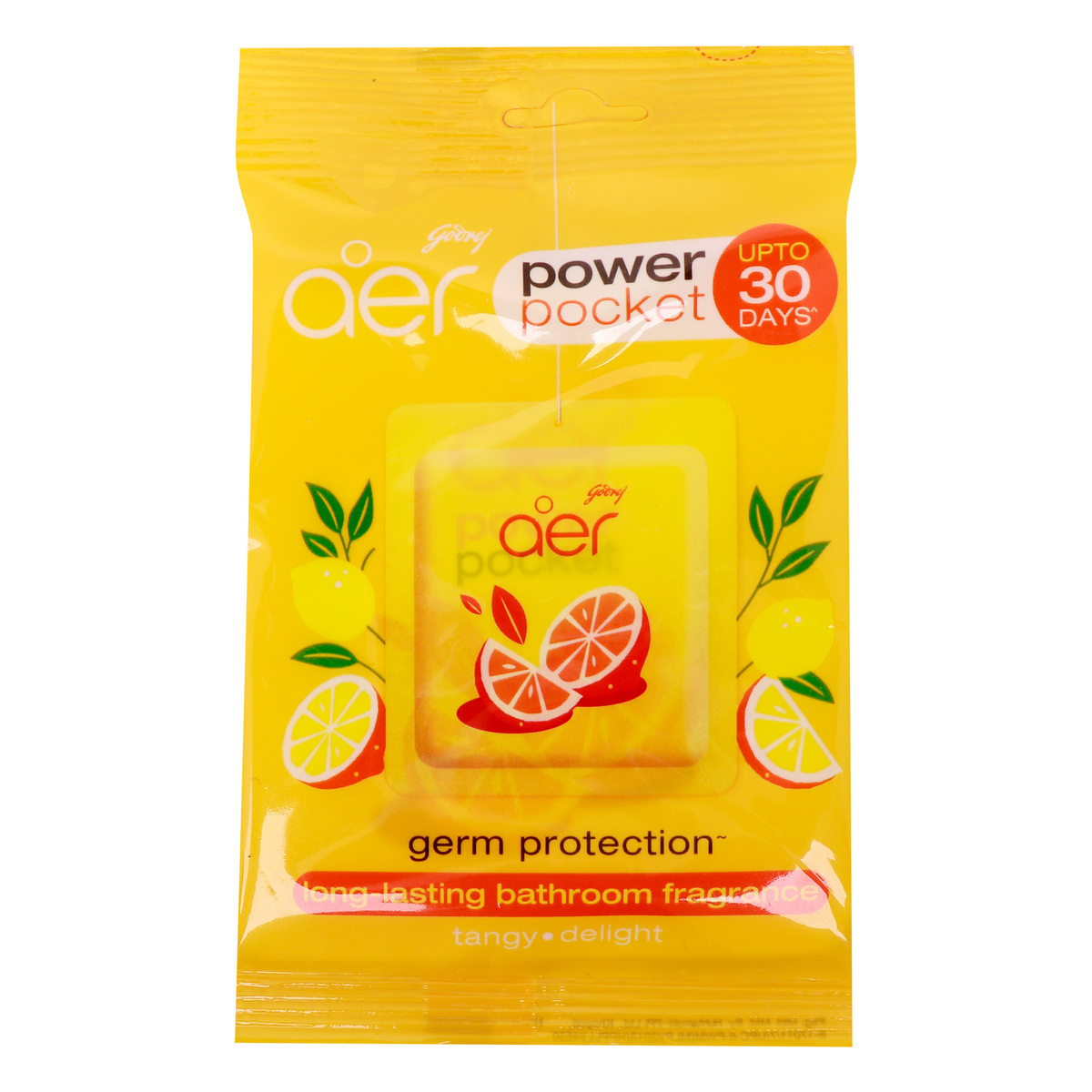 Aer Power Pocket Bathroom Freshener, Tangy Delight, 10 g