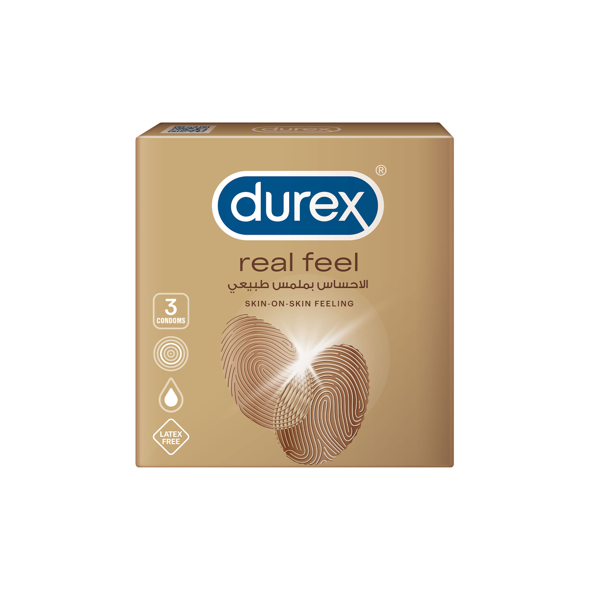 Durex Real Feel Condoms 3 pcs