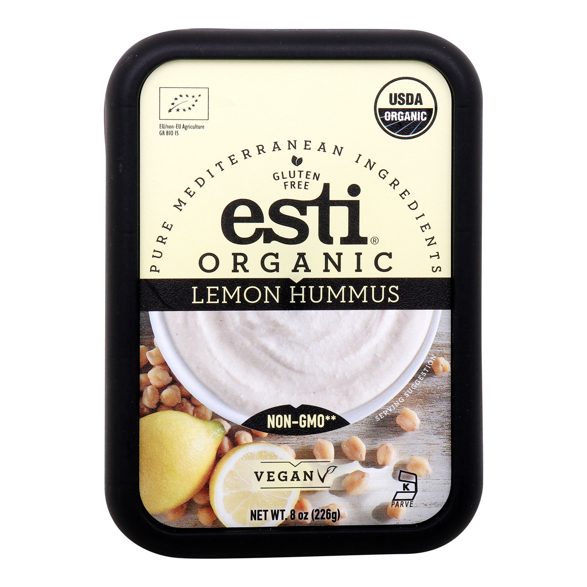 Esti Organic Lemon Hummus, 226 g