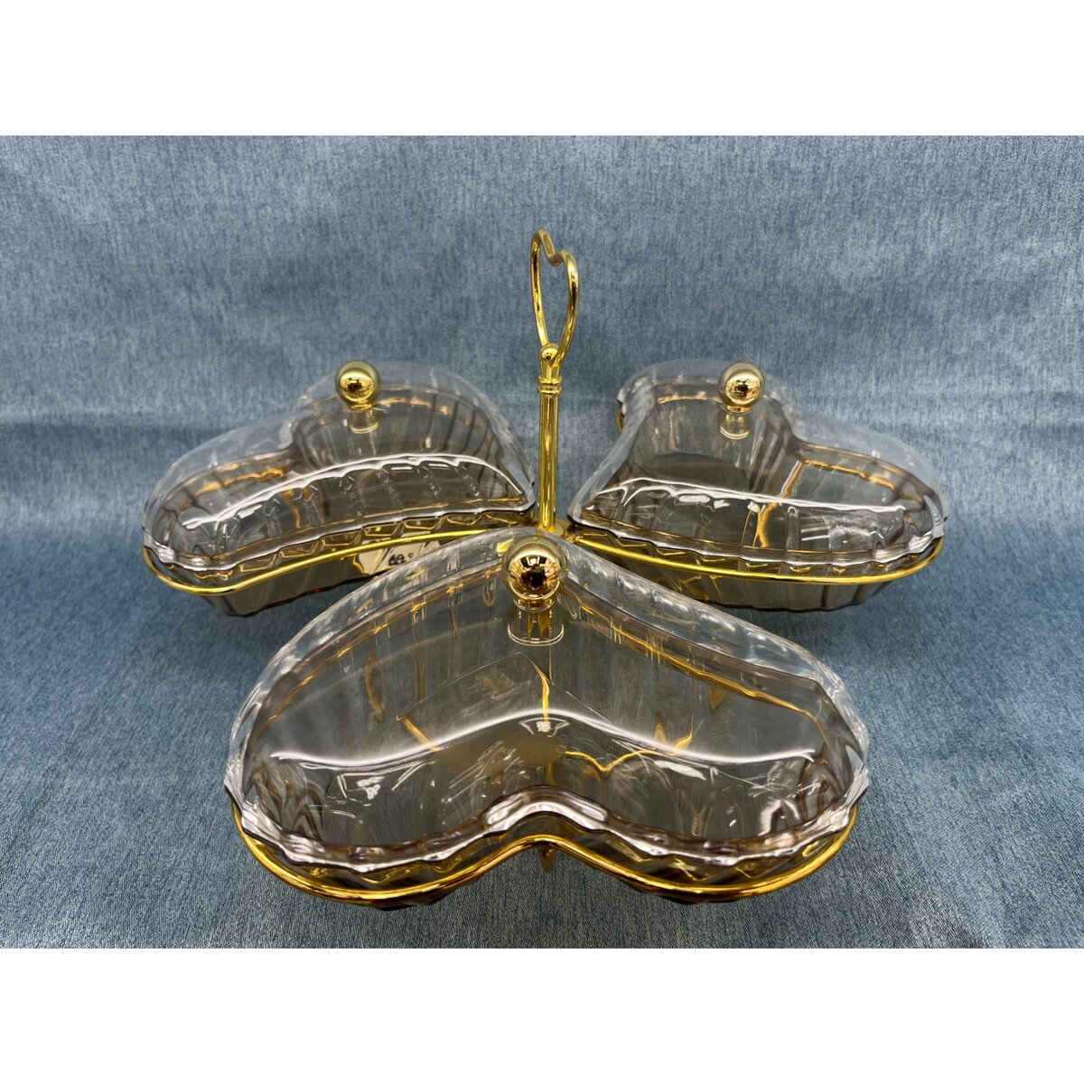 Home Heart-Shaped Decorative Bowl Candy Tray, MKT23/24