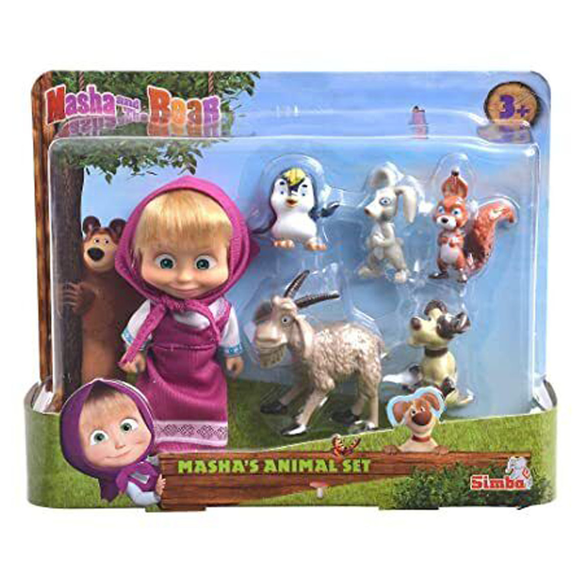 Simba Masha with Her Animal Friends, 109301060