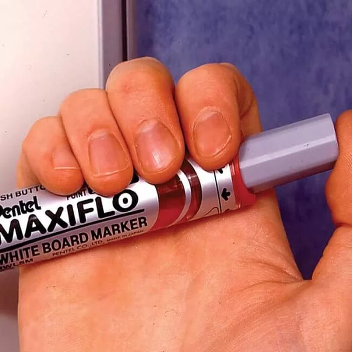 بنتل ماكسيفلو قلم تحديد جاف برأس مشطوف متوسط ​​الحجم 8 قطع، MWL608