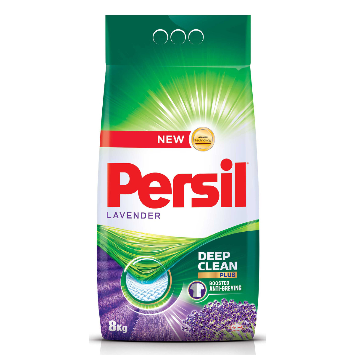 Persil Lavender Deep Clean Front Loading Washing Powder 8 kg