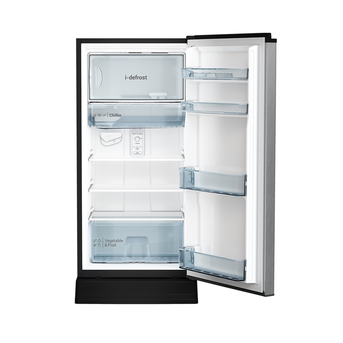 Hitachi Single Door Refrigerator HR1S5188MNPSVGF 200L