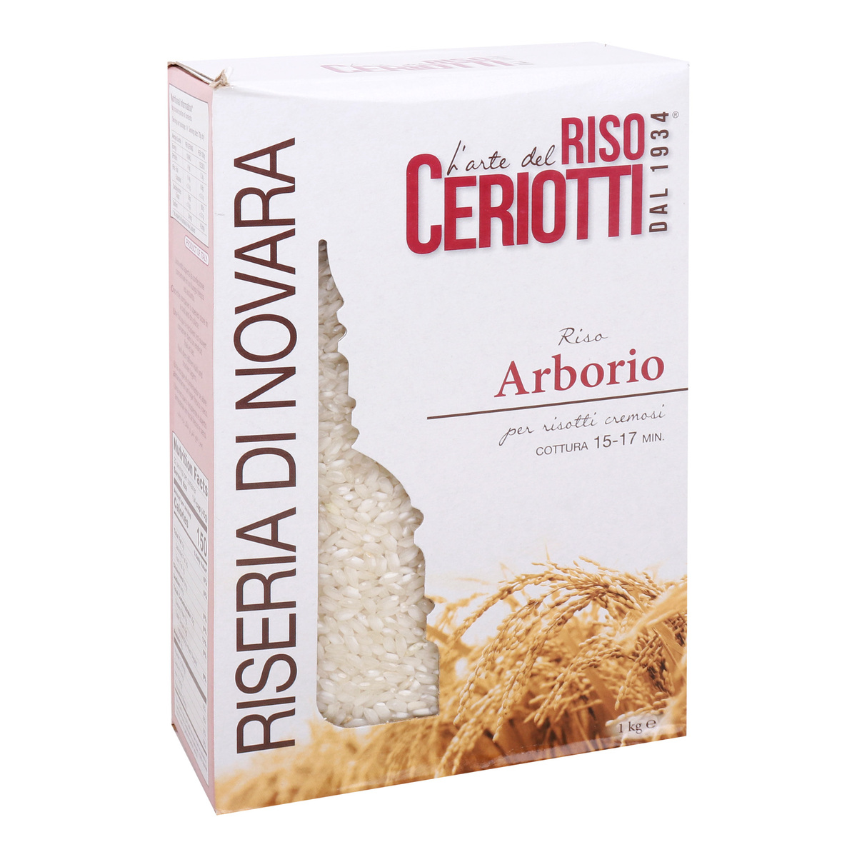 L'Arte Riso Ceriotti Arborio Rice 1 kg