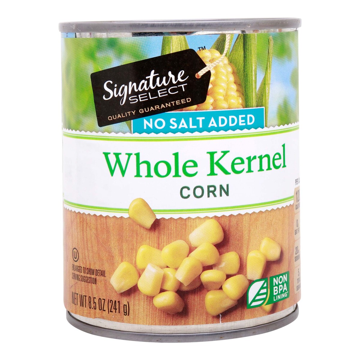 اشتري قم بشراء Signature Select No Salt Added Whole Kernel Corn 241 g Online at Best Price من الموقع - من لولو هايبر ماركت Cand Whl.Kernel Corn في الكويت