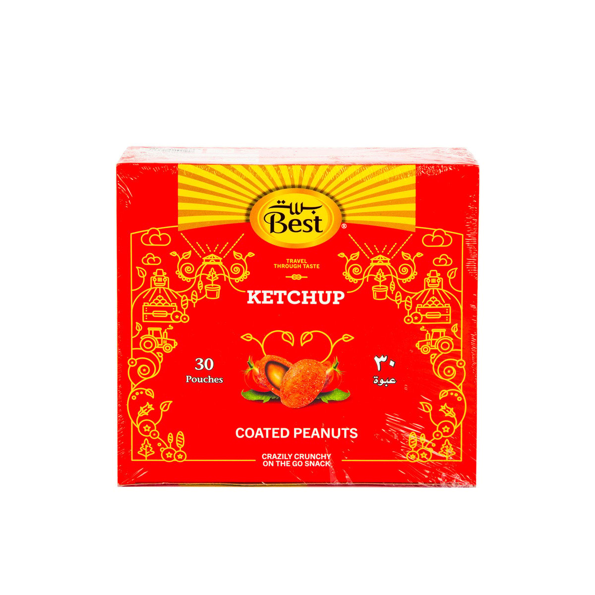 Best Coated Ketchup Peanuts 30 x 13 g
