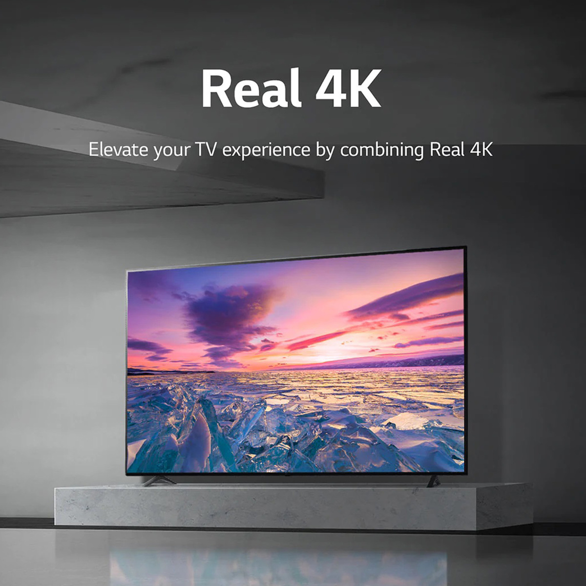 LG UHD 4K TV 55 Inch UQ80 Series, New 2022, Cinema Screen Design 4K Active HDR webOS22 with ThinQ AI - 55UQ80006LD
