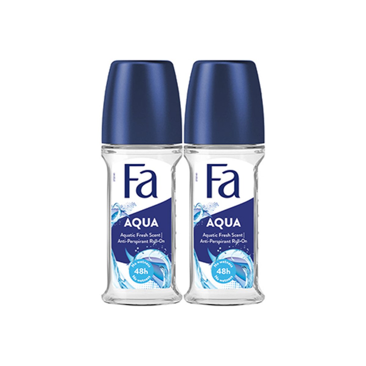 Fa Aqua Anti-Perspirant Roll On 2 x 50 ml