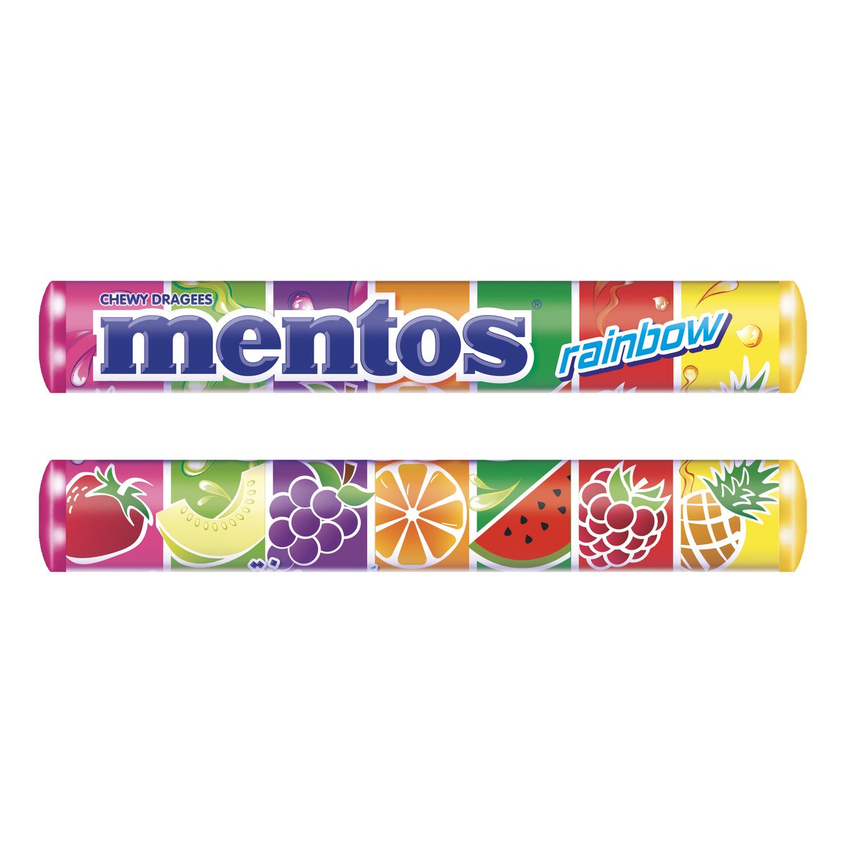 Mentos Rainbow Chewy Candy 37 g