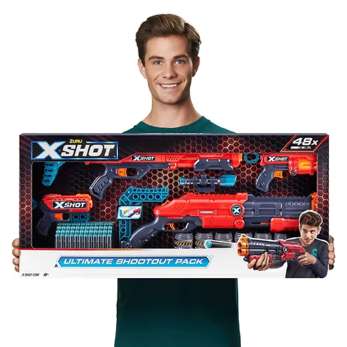 X-Shot Ultimate Shootout Pack, XS-36251 Online at Best Price, Boys Toys
