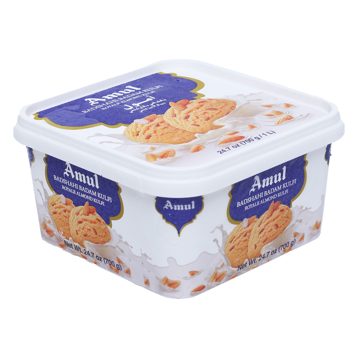 Amul Badshahi Badam Kulfi Ice Cream 700 g