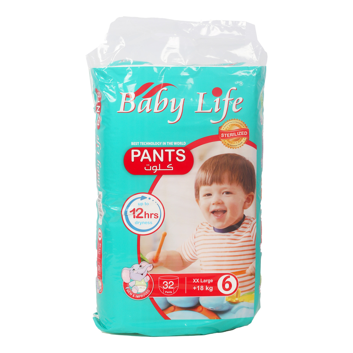 Baby Life Baby Diaper Pants Size 6 XXL 18+ kg 32 pcs