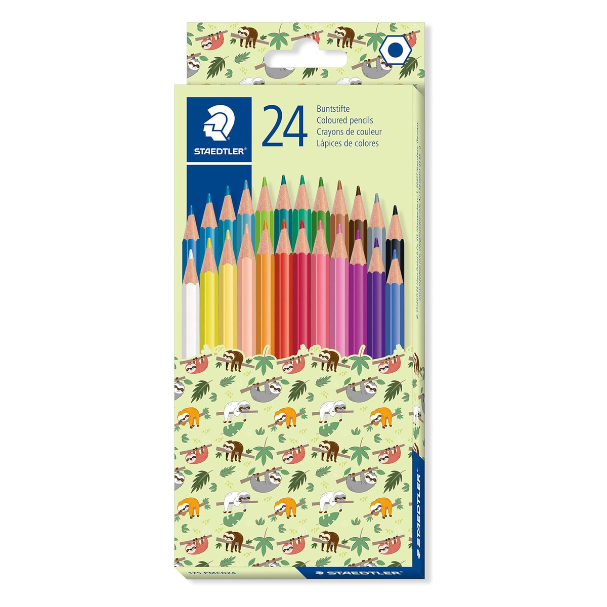 Staedtler Pattern Mix Coloured Pencil, 24 pcs, Assorted, ST-175-PMCD24