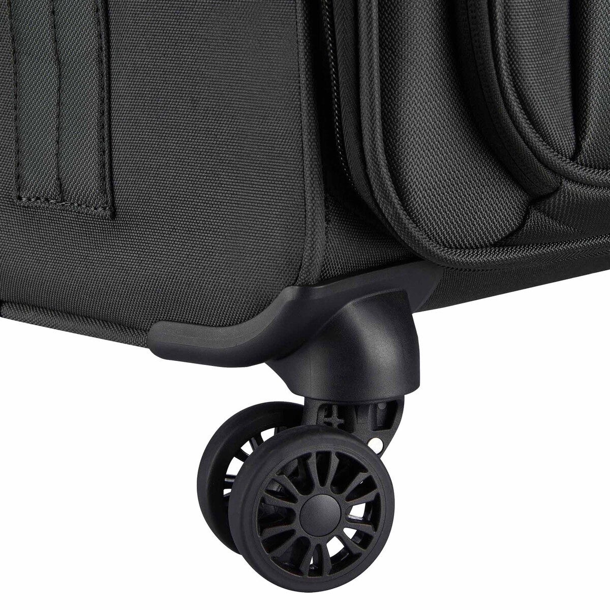 Delsey Pin Up 6 Soft Trolley, 4 Double Wheels, 78 cm, Black, 3430821 ...