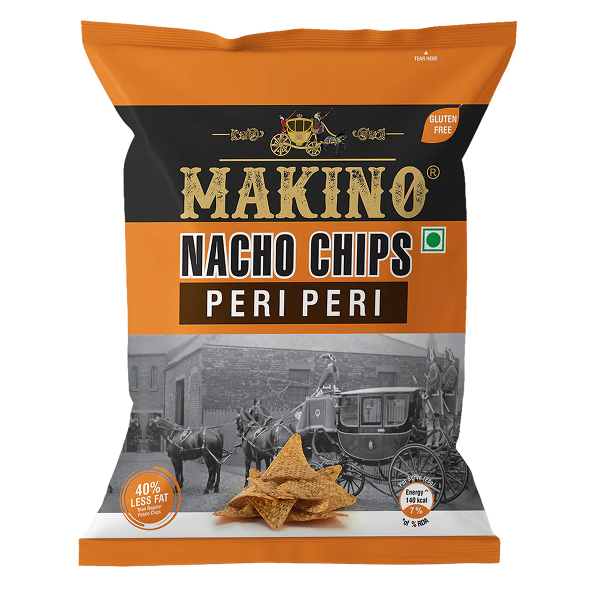 Makino Nacho Chips Peri Peri 60 g