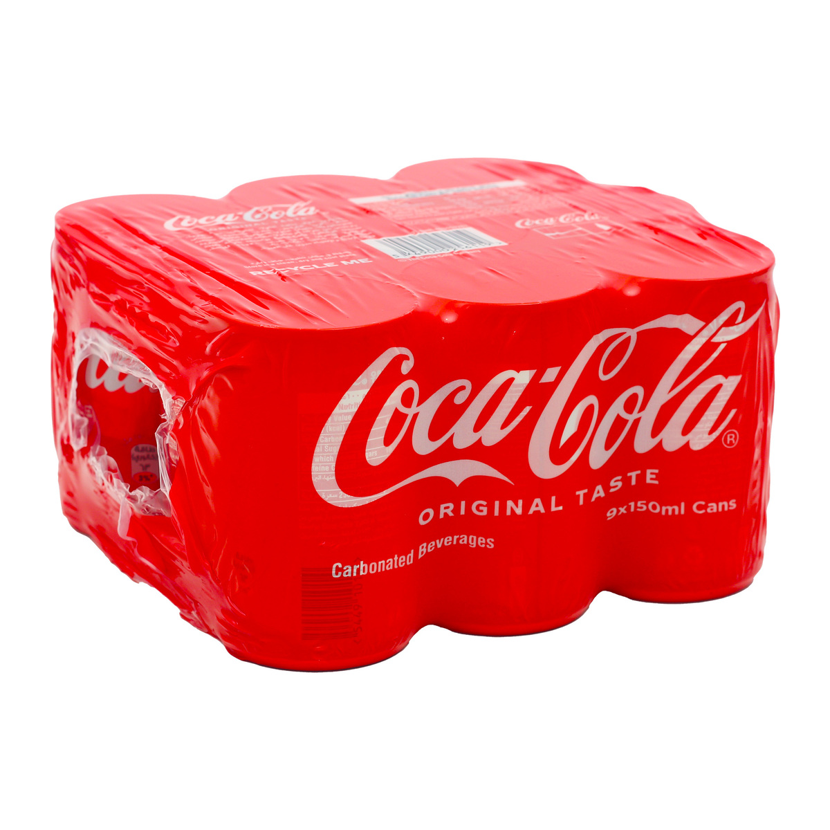 Coca Cola Regular Can Value Pack 9 x 150 ml