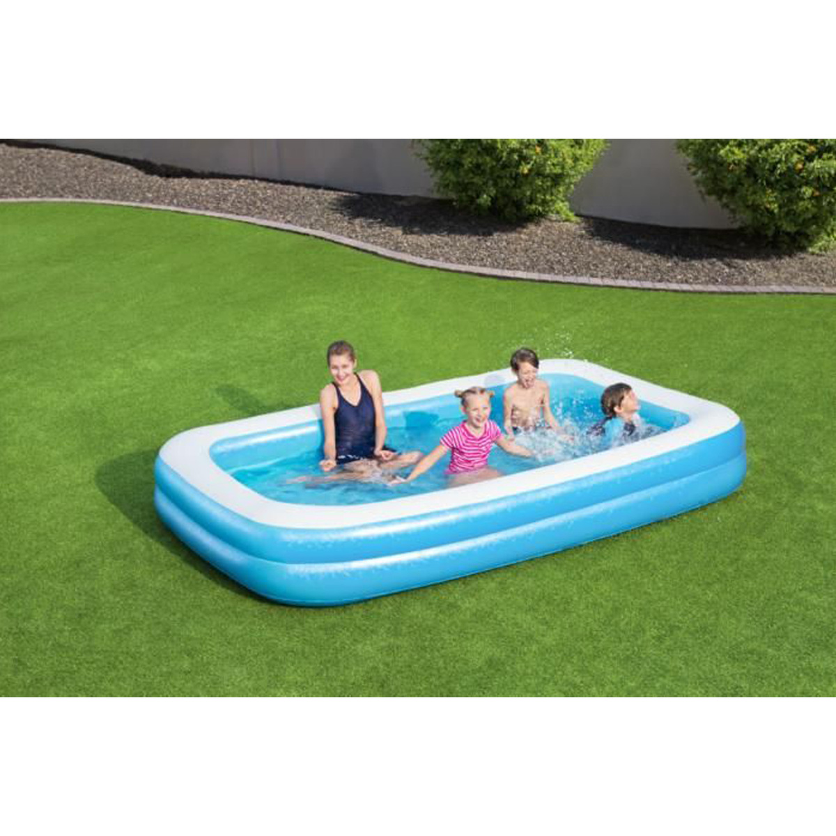 Bestway Rectangular Inflatable Family Pool, 54150