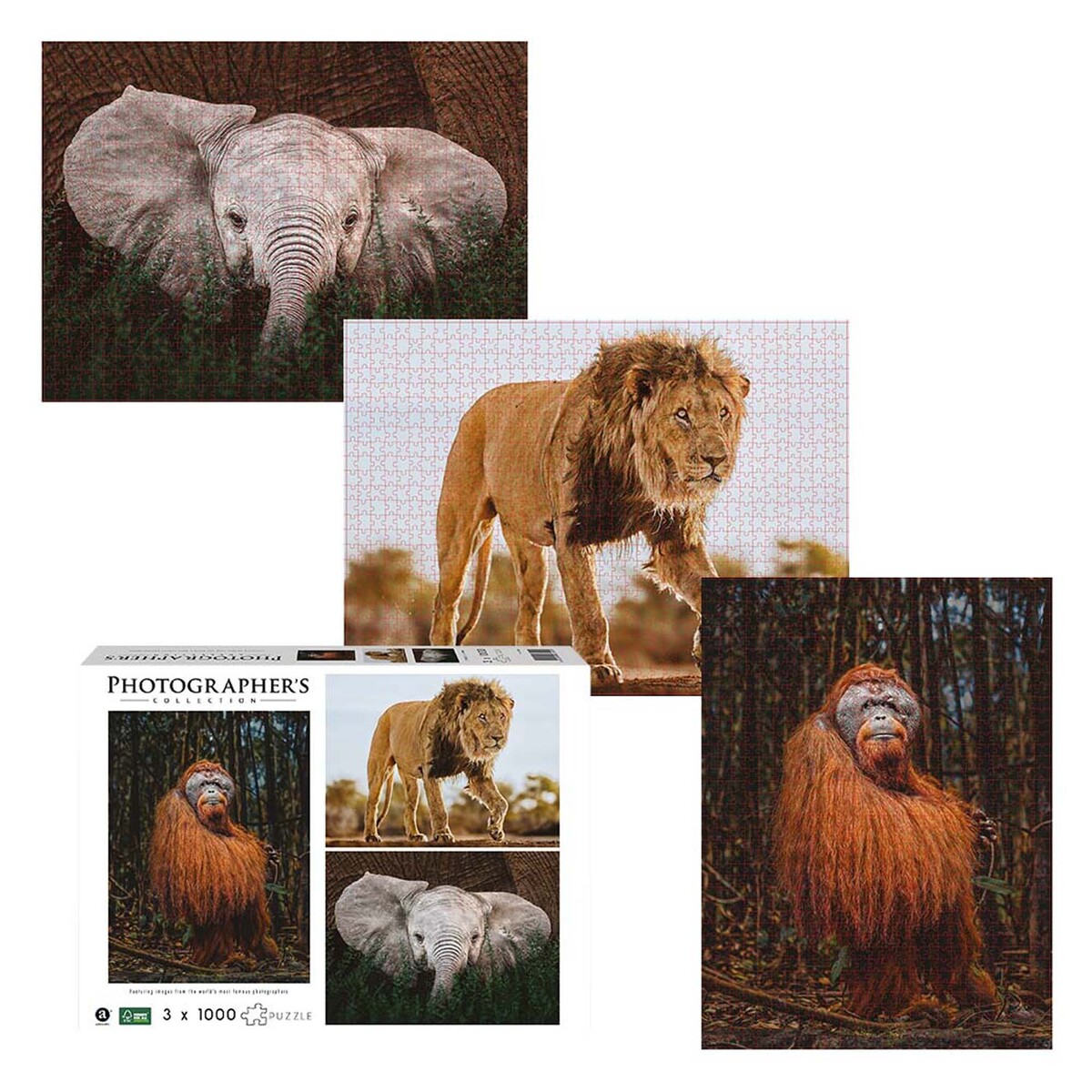 Merchant Ambassador Photographers Collection, Puzzle Tri-Pack, 1000 Pcs, PC1016T