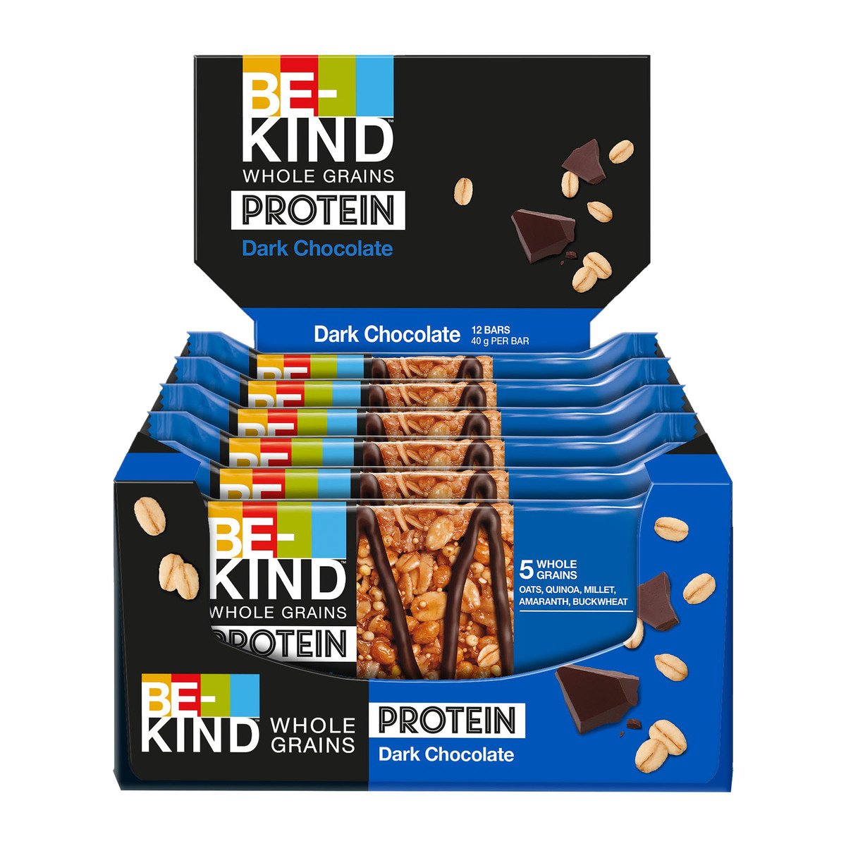 Be-Kind Whole Grains Dark Chocolate Protein Bar 30 g