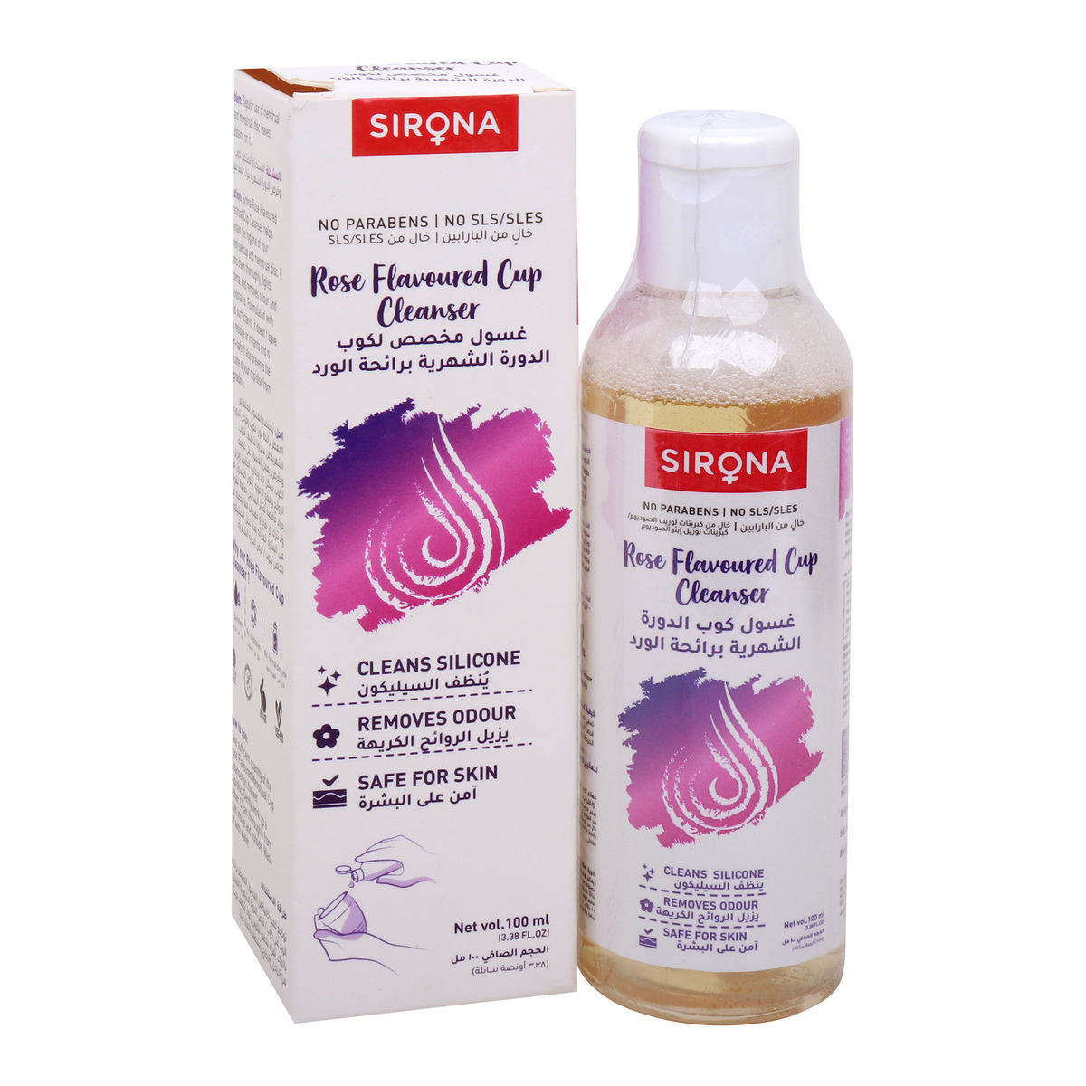 Sirona Menstrual Cup Wash, 100 ml