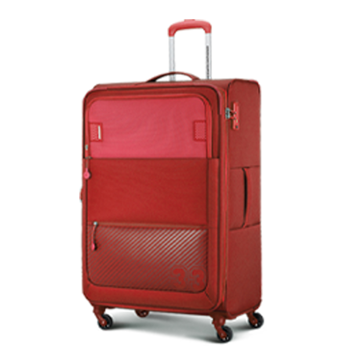 American Tourister Majoris 4 Wheel Soft Trolley, 81 cm, Coral