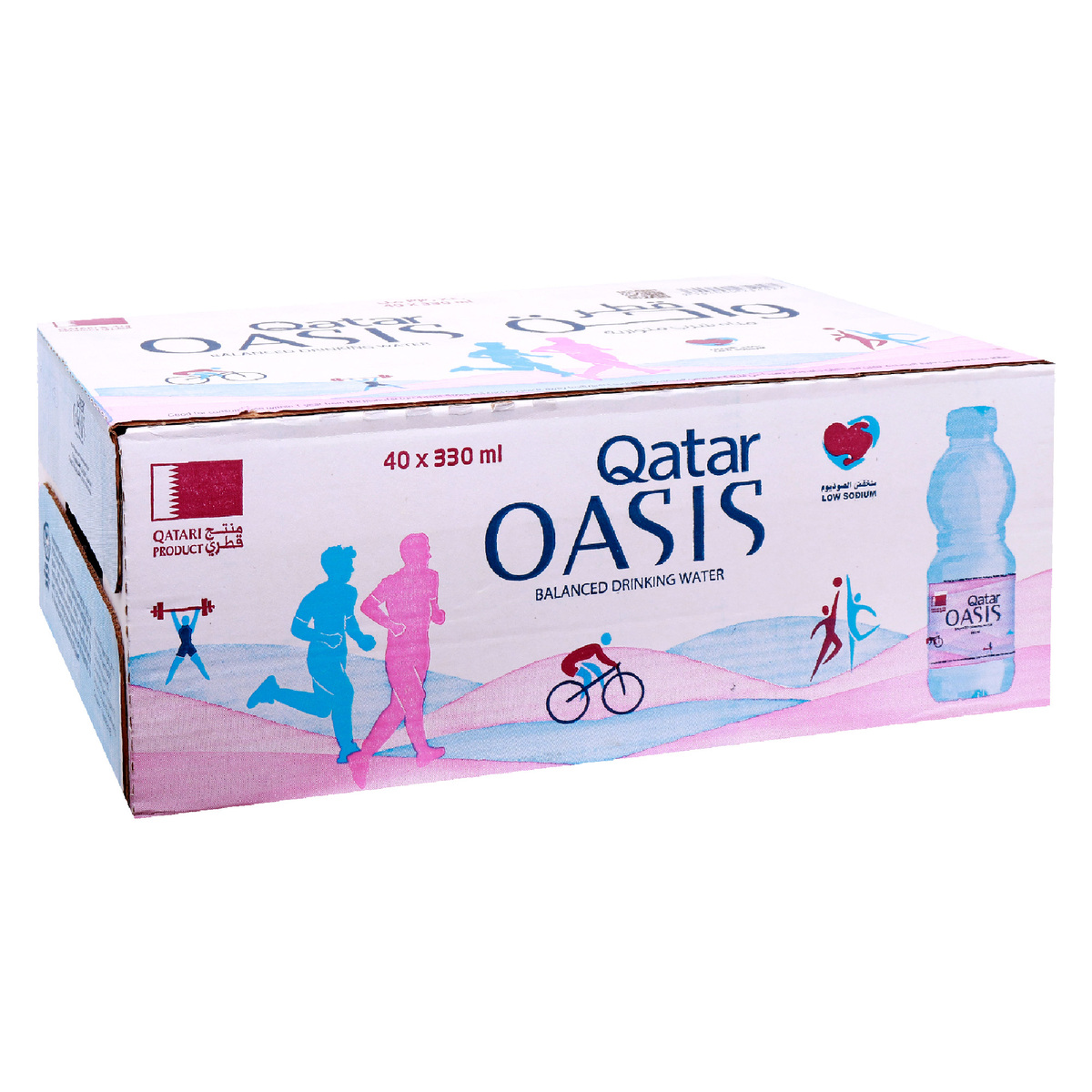 Qatar Oasis Balanced Drinking Water 40 x 330ml