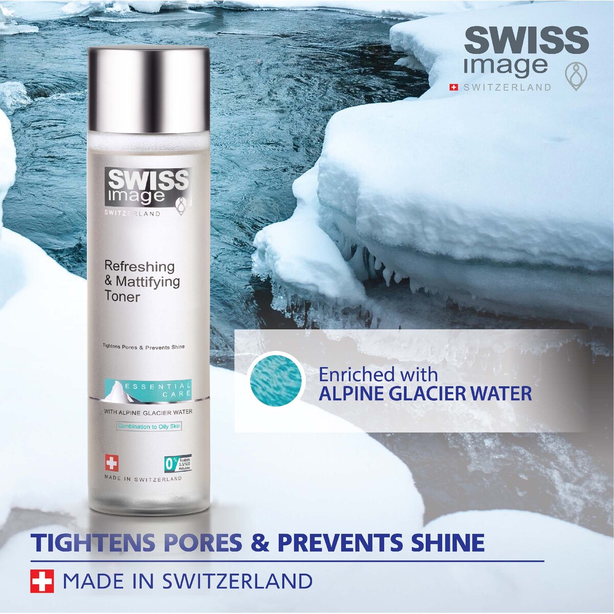 Swiss Image Essential Care Refreshing & Mattifying Toner 200 ml