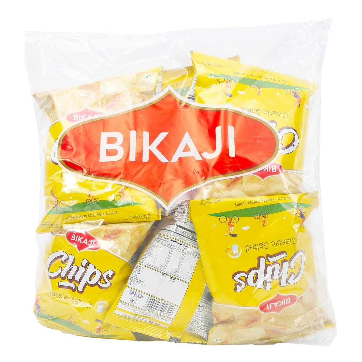 Bikaji Potato Chips Assorted Value Pack 10 x 40 g