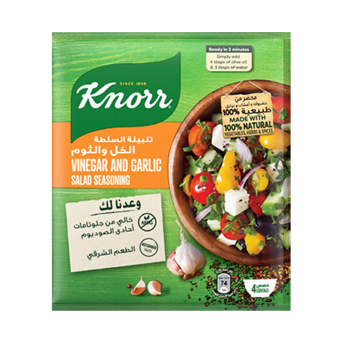 Knorr Vinegar with Garlic Salad Seasoning 10 g