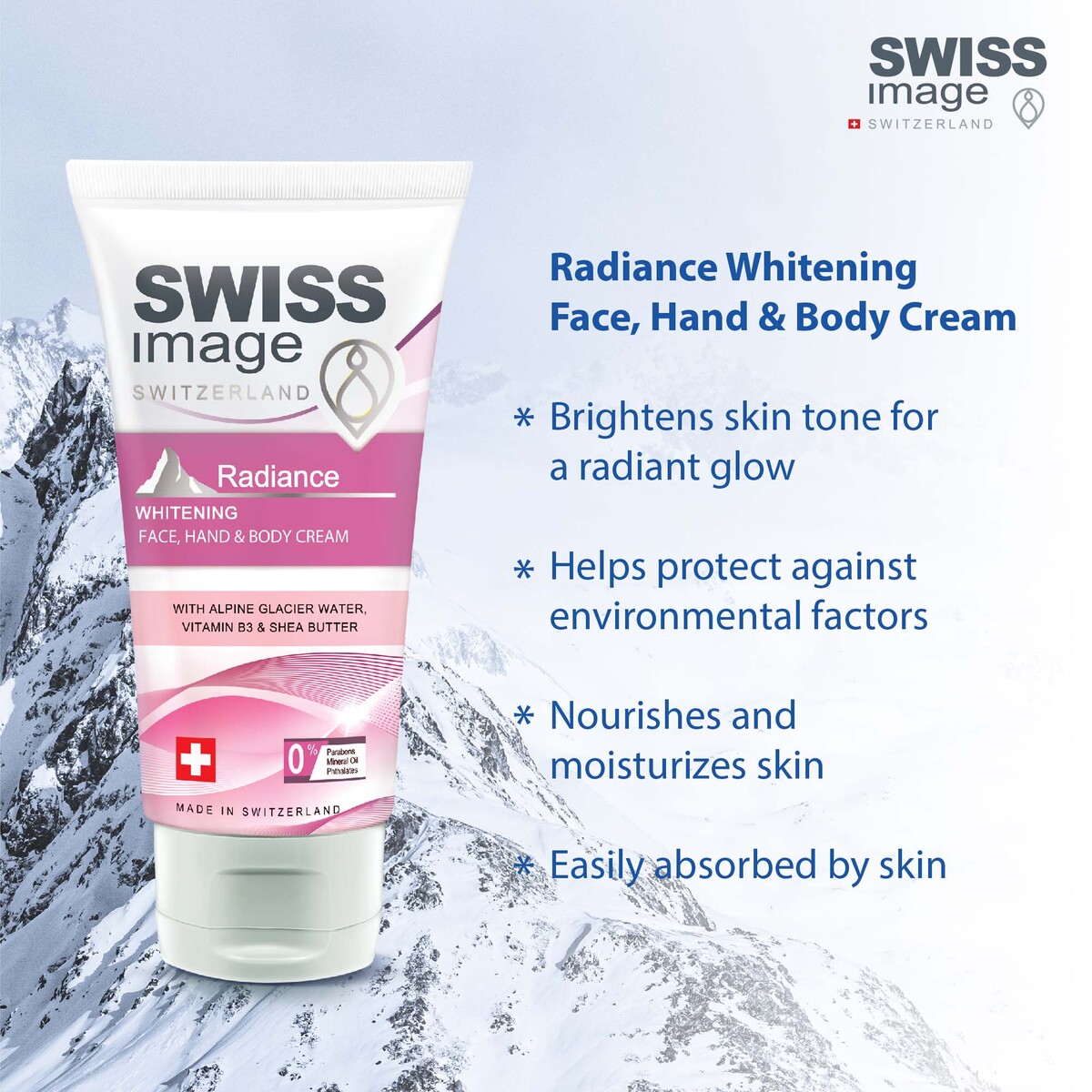 Swiss Image Radiance Whitening Cream, 75 ml