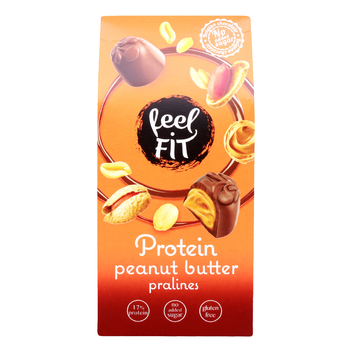 Feel Fit Protein Peanut Butter with Pralines, 66 g