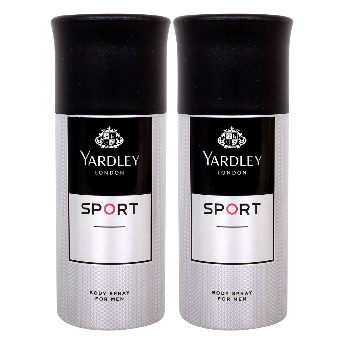 Yardley Men Body Spray, Assorted, 2 pcs, 150 ml