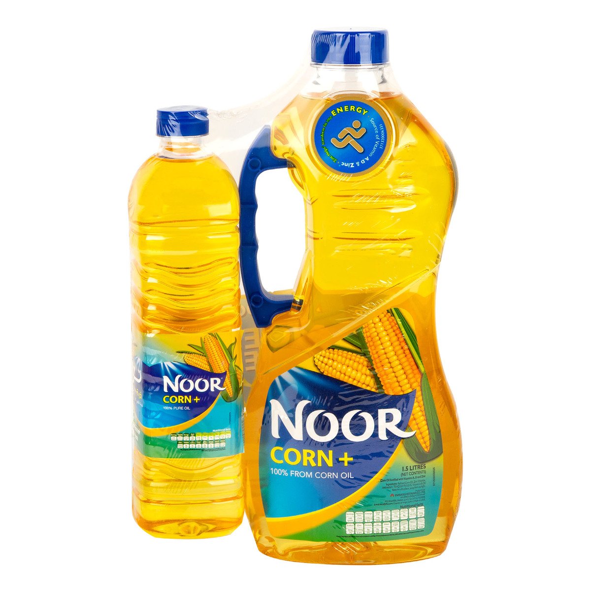 Noor Corn Oil 1.5 Litres + 750 ml