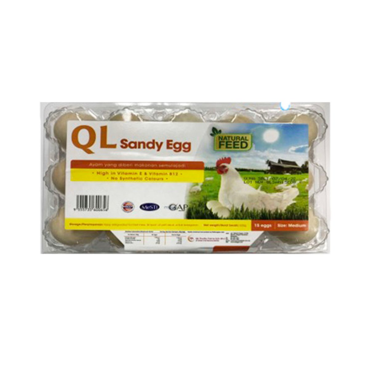QL Sandy Eggs 10pcs