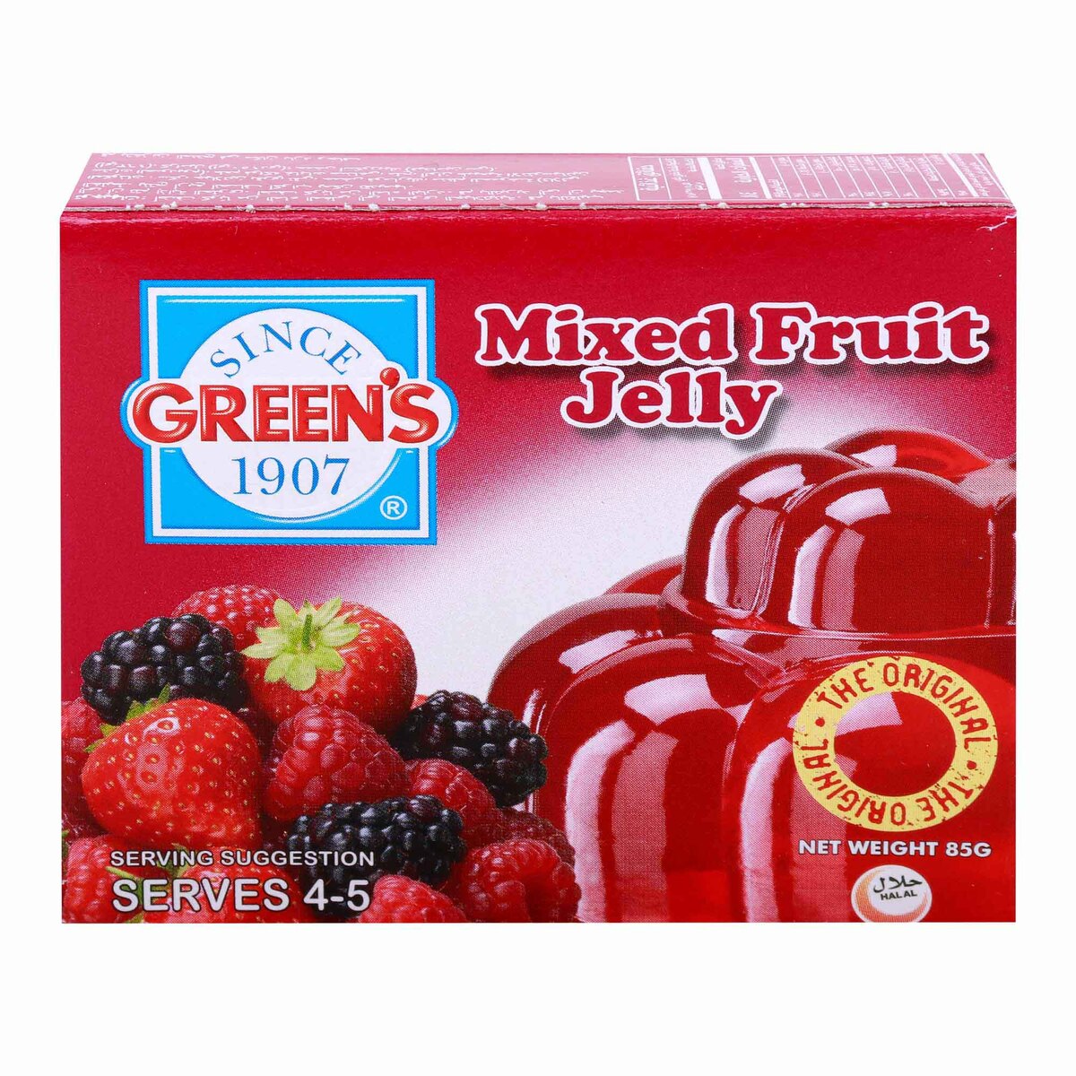 Greens Jelly Mixed Fruit 85 g