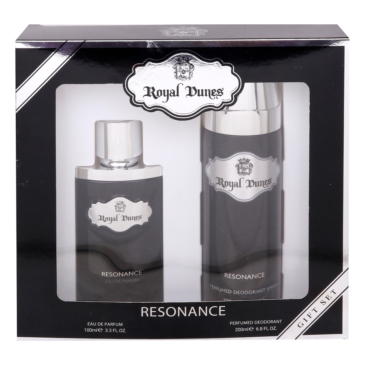 Royal Dunes EDP Resonance for Men 100 ml + Perfumed Deodorant Spray 200 ml