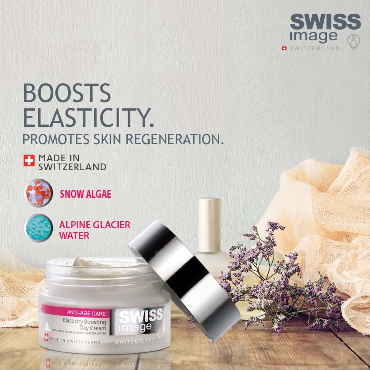 Swiss Image Anti-Age Care, 36+ Elasticity Boosting Day Cream, 50 ml