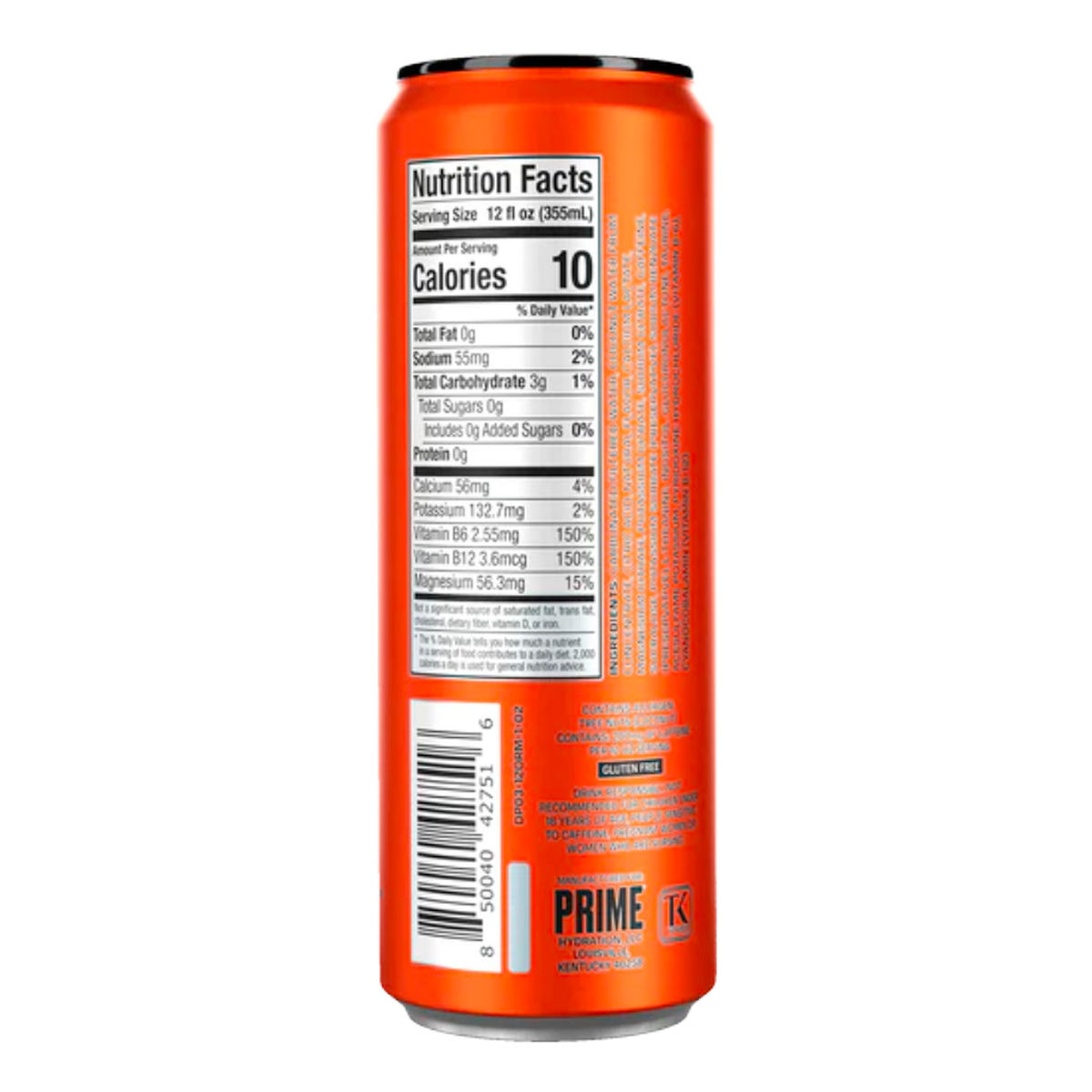 برايم مشروب طاقة برتقال مانجو ، 355 مل