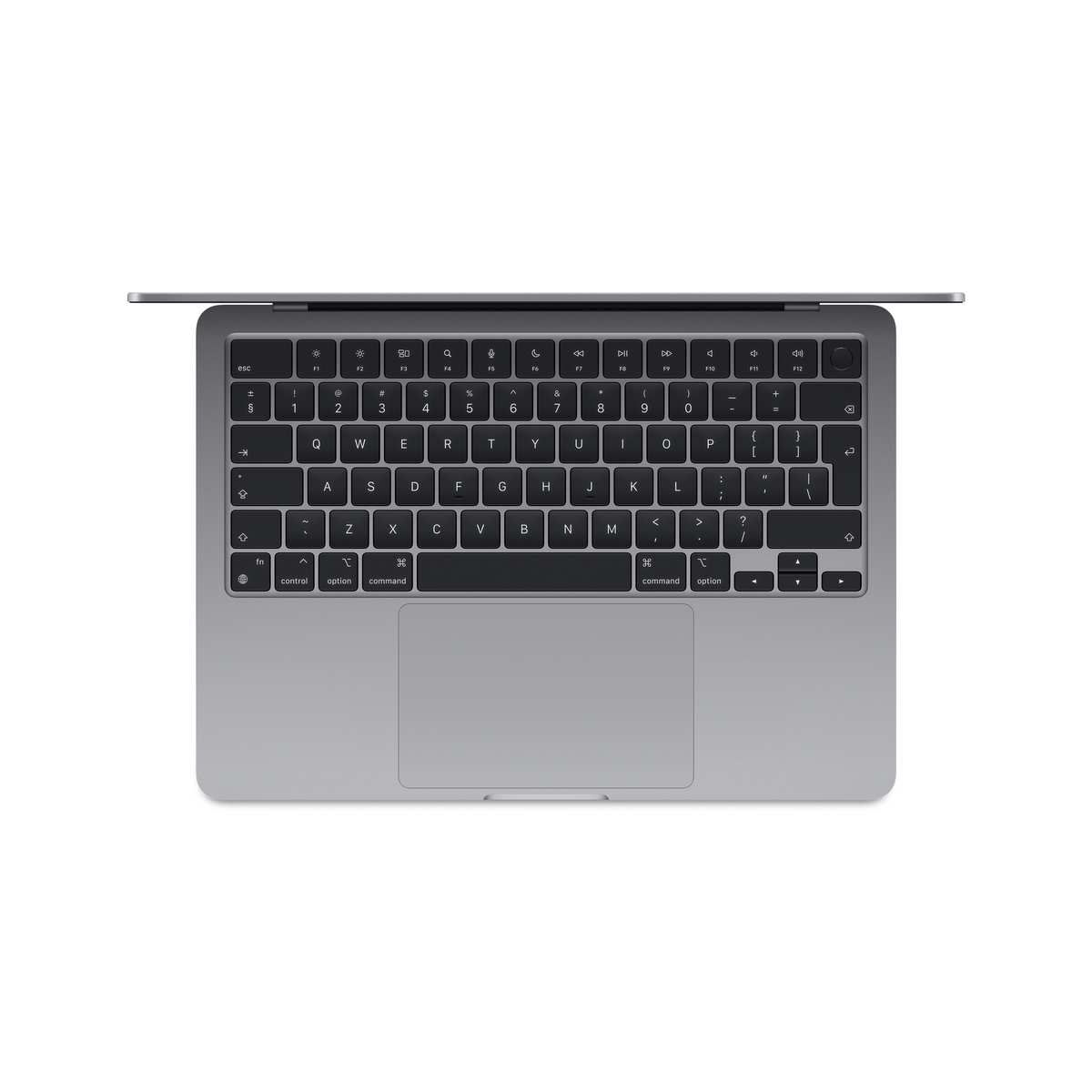 Apple MacBook Air, 13 inches, 8 GB RAM, 256 GB SSD, Apple M3 chip with 8-core CPU and 8-core GPU, macOS, English, Space Grey