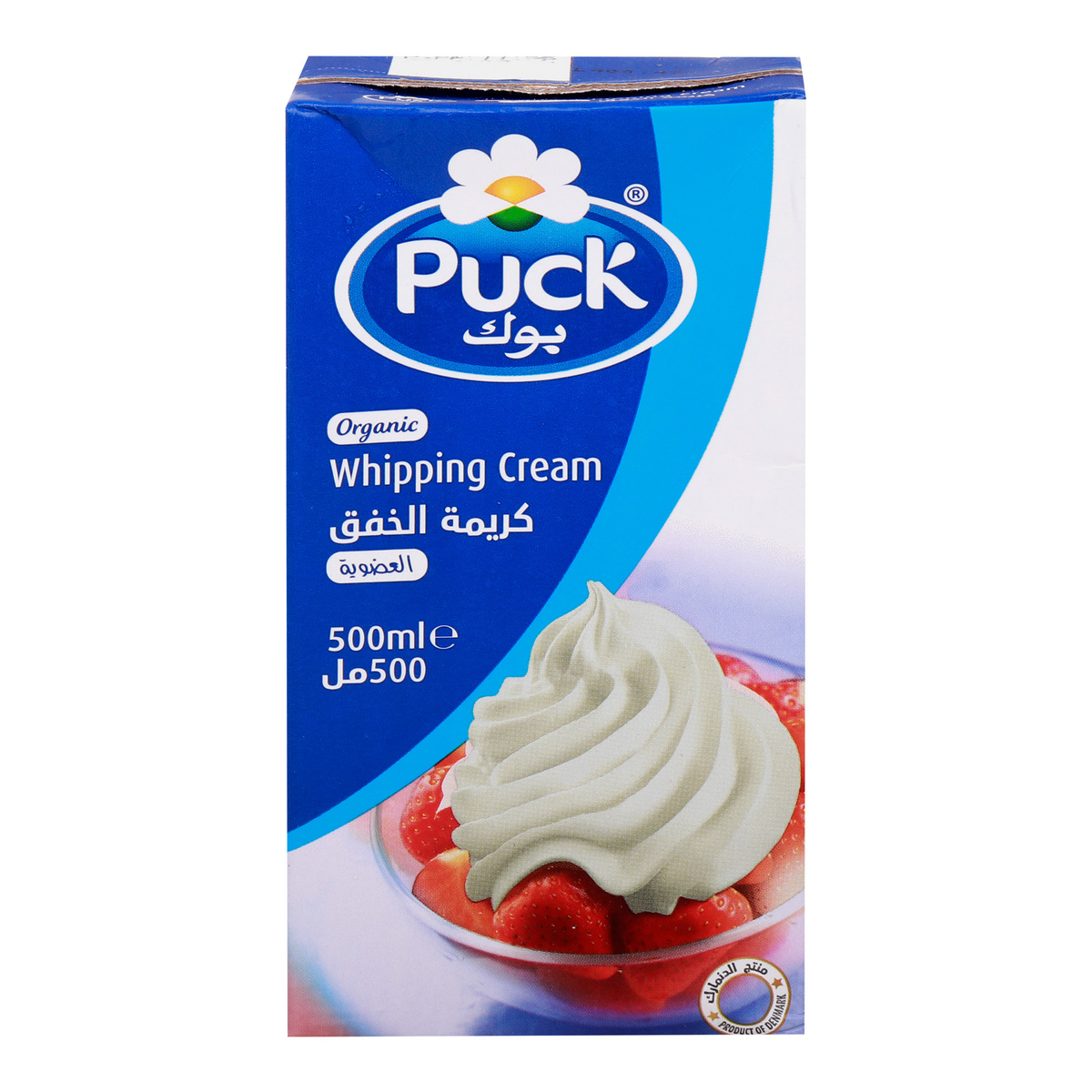 Puck Organic Whipping Cream 500 ml