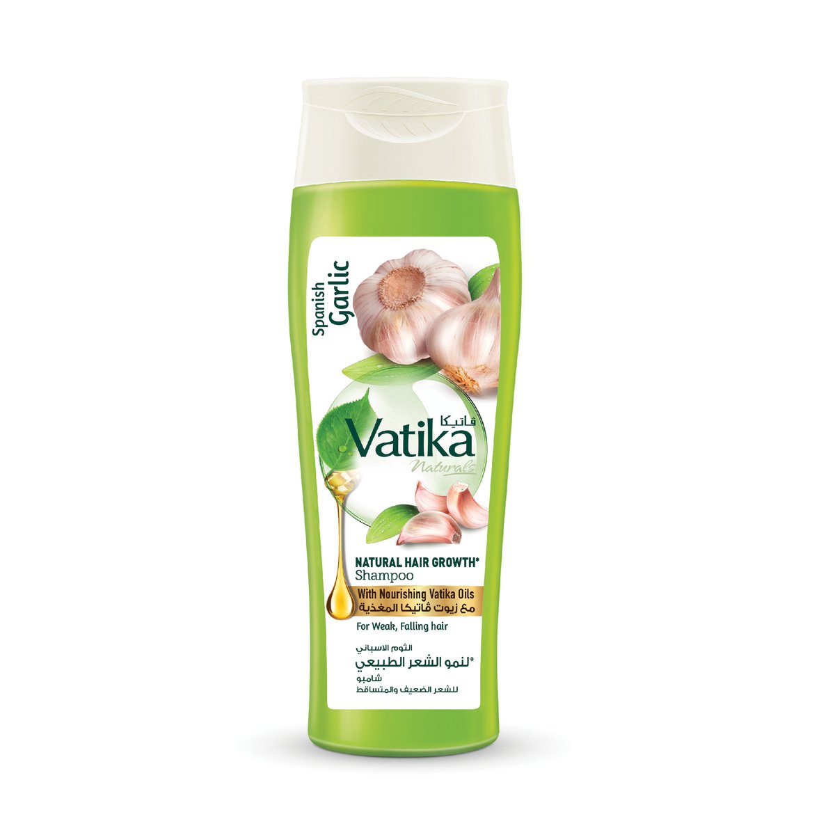 اشتري قم بشراء فاتيكا شامبو بالثوم للشعر الضعيف والمتساقط 400 مل Online at Best Price من الموقع - من لولو هايبر ماركت Shampoo في السعودية