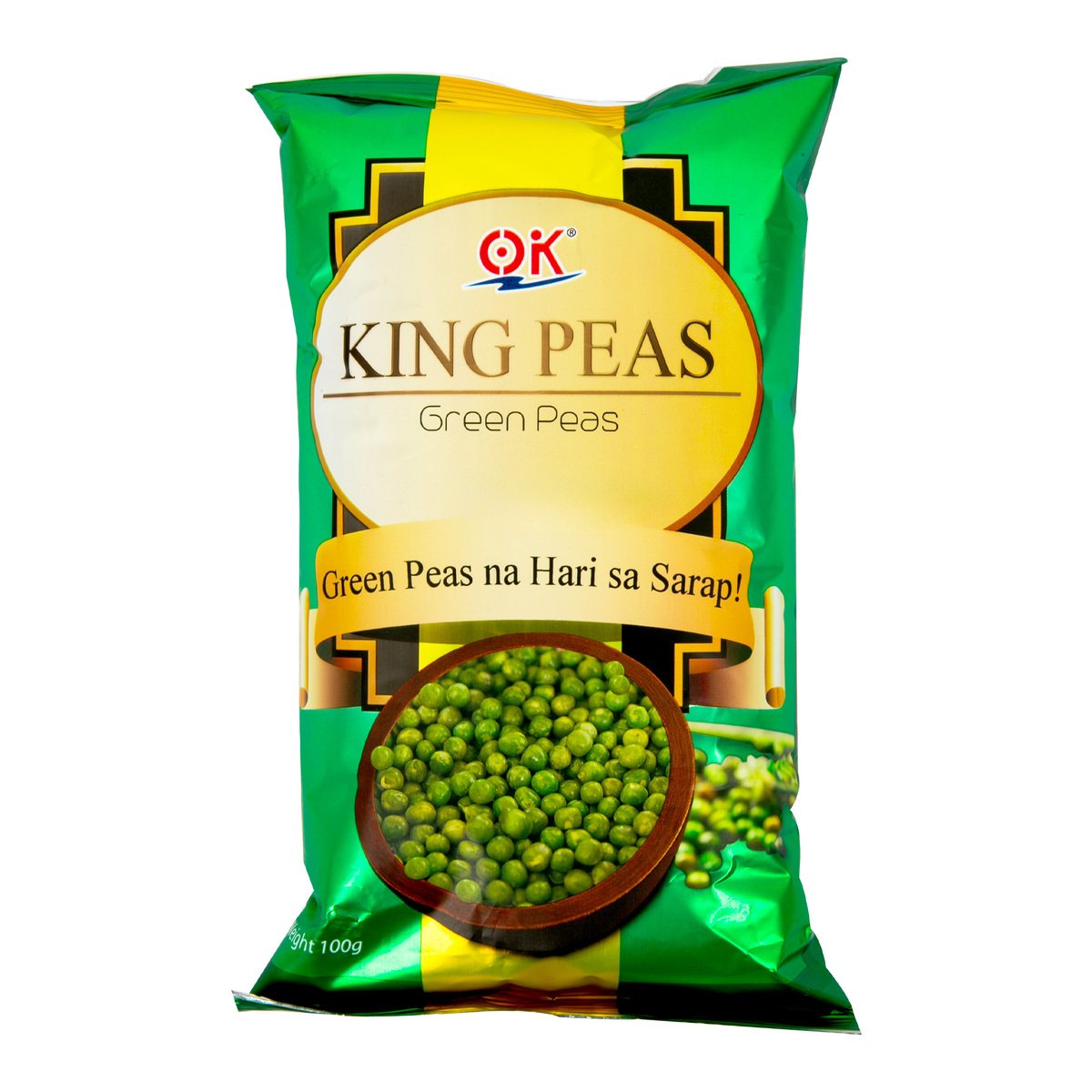 OK King Peas Green Peas 100 g