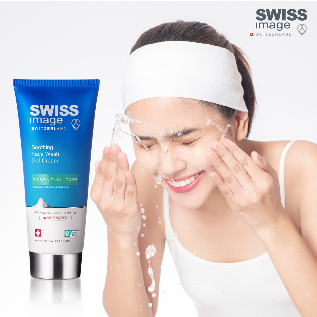 Swiss Image Essential Care Soothing Face Wash Gel Cream 200 ml