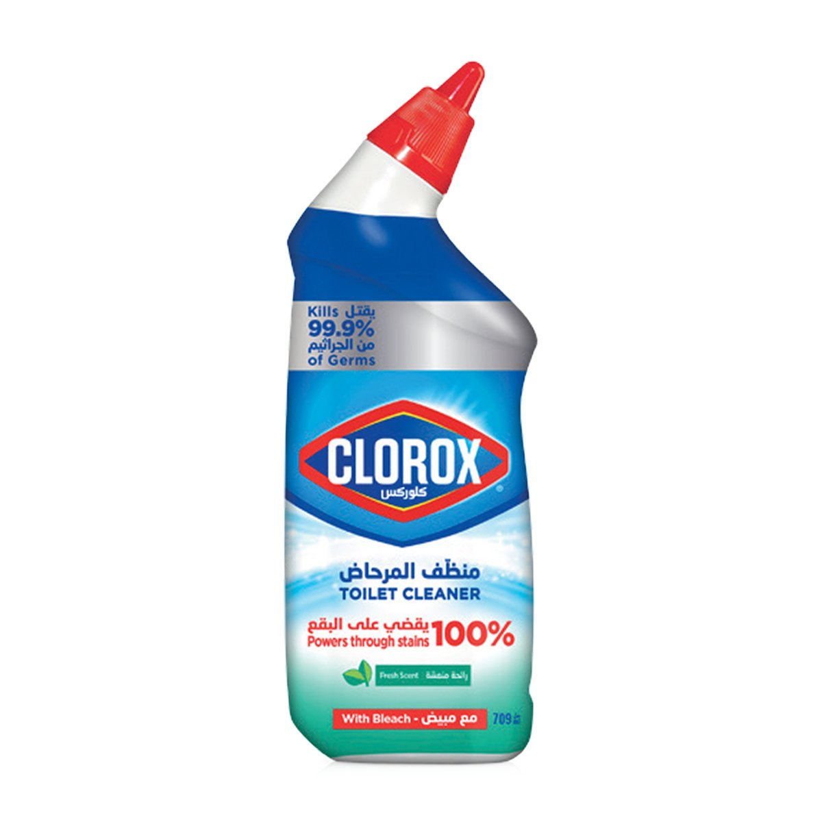 Clorox Bleach Fresh Scent Toilet Bowl Cleaner 709 ml 2+1