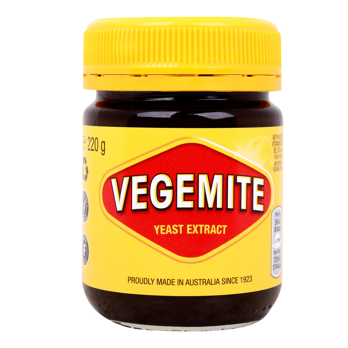 Kraft Vegemite Yeast Extract, 220 g