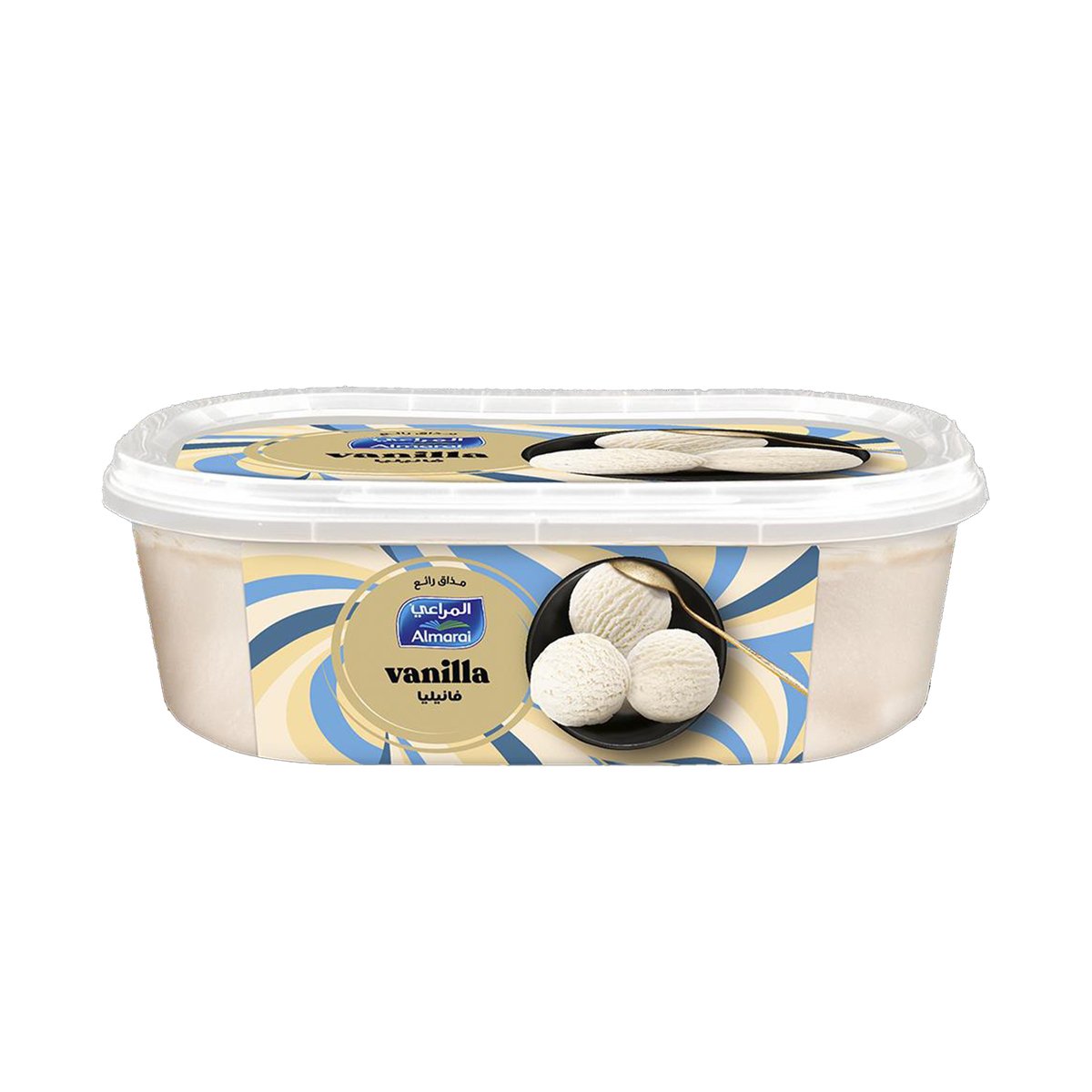 اشتري قم بشراء Almarai Vanilla Ice Cream 900 ml Online at Best Price من الموقع - من لولو هايبر ماركت Ice Cream Take Home في السعودية