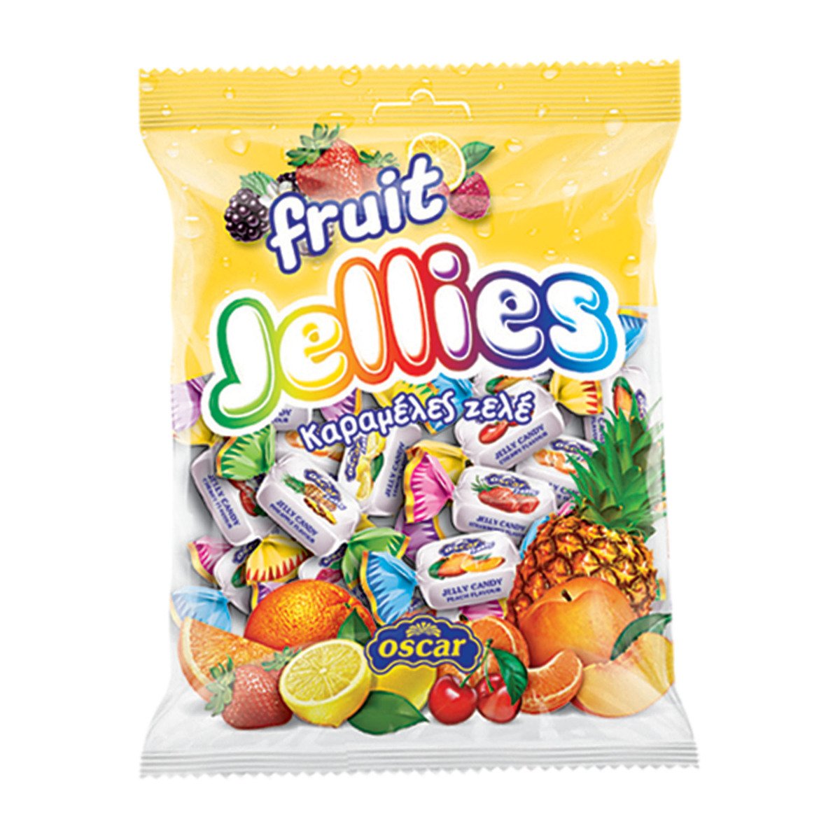 Oscar Fruit Jellies Candy 350 g