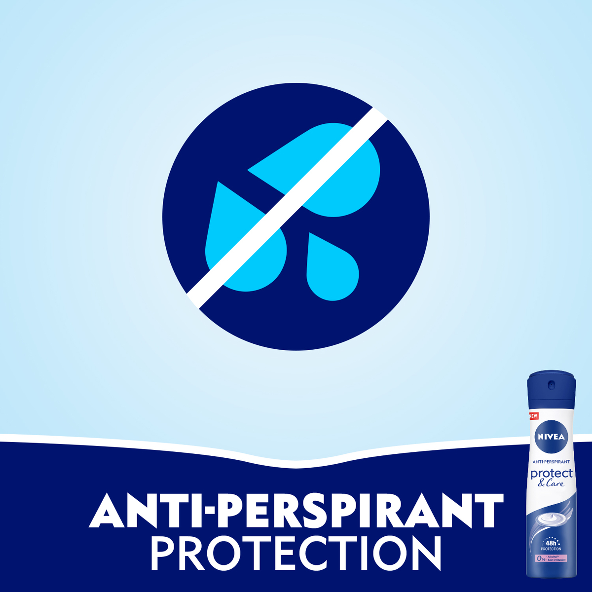 Nivea Antiperspirant Spray for Women Protect & Care 150 ml