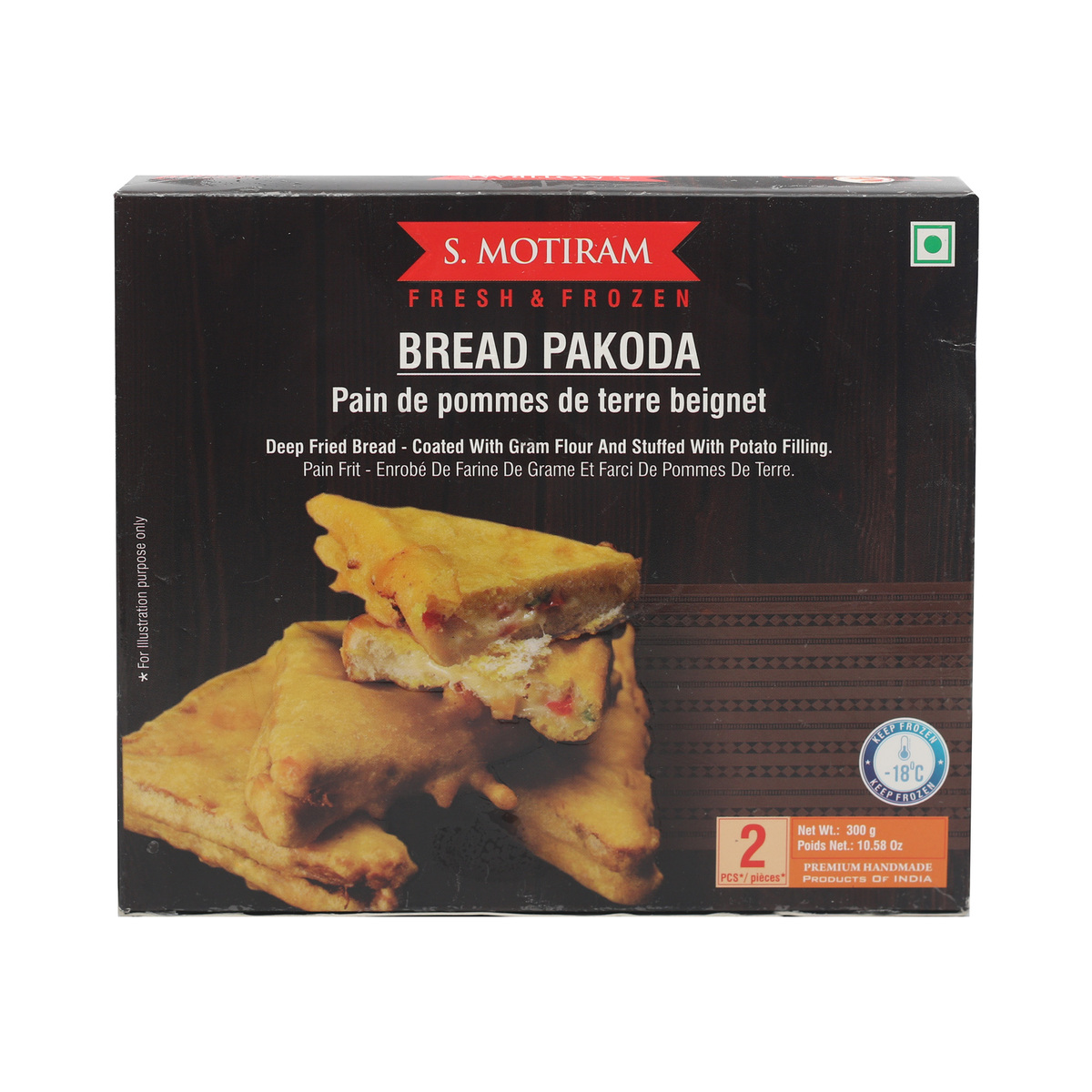 S. Motiram Bread Pakoda 2 pcs 300 g